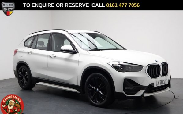 Used 2021 WHITE BMW X1 SUV 1.5 25e 10kWh Sport SUV 5dr Petrol Plug-in Hybrid Auto xDrive Euro 6 (s/s) (220 ps) (reg. 2021-10-14) for sale in Stockport