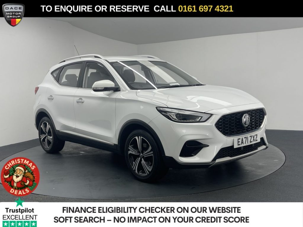 Used 2021 WHITE MG MG ZS SUV 1.5 VTi-TECH Excite SUV 5dr Petrol Manual Euro 6 (s/s) (106 ps) (reg. 2021-11-25) for sale in Manchester
