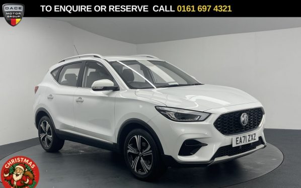 Used 2021 WHITE MG MG ZS SUV 1.5 VTi-TECH Excite SUV 5dr Petrol Manual Euro 6 (s/s) (106 ps) (reg. 2021-11-25) for sale in Manchester