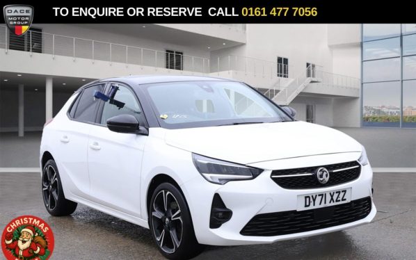 Used 2021 WHITE VAUXHALL CORSA Hatchback 1.2 Turbo SRi Premium Hatchback 5dr Petrol Manual Euro 6 (s/s) (100 ps) (reg. 2021-11-19) for sale in Stockport