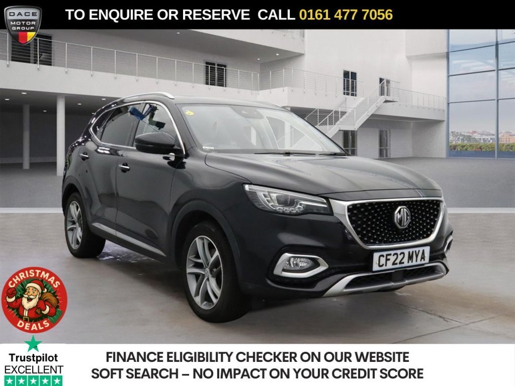 Used 2022 BLACK MG MG HS SUV 1.5 T-GDI Exclusive SUV 5dr Petrol Manual Euro 6 (s/s) (162 ps) (reg. 2022-06-30) for sale in Stockport