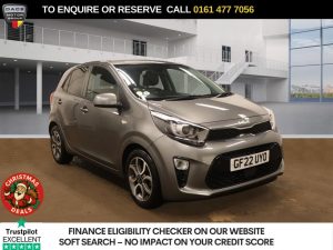 Used 2022 GREY KIA PICANTO Hatchback 1.0 DPi Shadow Hatchback 5dr Petrol Manual Euro 6 (s/s) (66 bhp) (reg. 2022-05-28) for sale in Stockport
