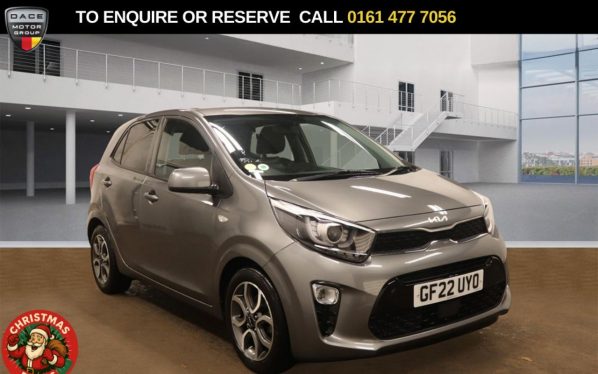 Used 2022 GREY KIA PICANTO Hatchback 1.0 DPi Shadow Hatchback 5dr Petrol Manual Euro 6 (s/s) (66 bhp) (reg. 2022-05-28) for sale in Stockport