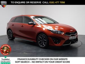 Used 2022 ORANGE KIA CEED Hatchback 1.5 T-GDi GT-Line Hatchback 5dr Petrol Manual Euro 6 (s/s) (158 bhp) (reg. 2022-03-02) for sale in Stockport