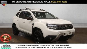 Used 2022 WHITE DACIA DUSTER SUV 1.3 TCe Extreme SE SUV 5dr Petrol Manual Euro 6 (s/s) (130 ps) (reg. 2022-10-31) for sale in Manchester