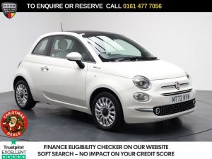 Used 2022 WHITE FIAT 500 Hatchback 1.0 MHEV Dolcevita Hatchback 3dr Petrol Manual Euro 6 (s/s) (70 bhp) (reg. 2022-10-31) for sale in Stockport