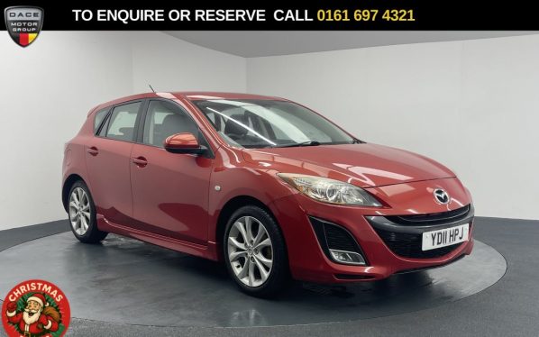 Used 2011 RED MAZDA MAZDA3 Hatchback 1.6 Takuya Hatchback 5dr Petrol Manual Euro 5 (105 ps) (reg. 2011-03-31) for sale in Manchester