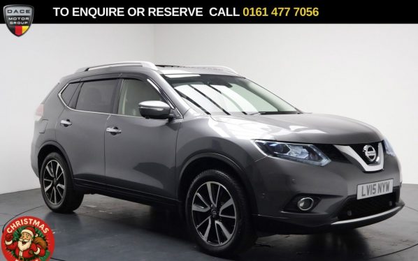 Used 2015 GREY NISSAN X-TRAIL SUV 1.6 dCi Tekna SUV 5dr Diesel Manual Euro 5 (s/s) (130 ps) (reg. 2015-06-03) for sale in Stockport