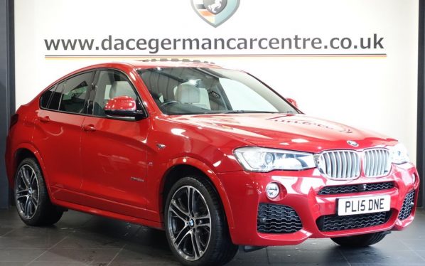 Used 2015 RED BMW X4 SUV 3.0 35d M Sport SUV 5dr Diesel Auto xDrive Euro 6 (s/s) (313 ps) £10K EXTRAS (reg. 2015-06-30) for sale in Altrincham