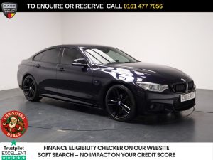 Used 2016 BLACK BMW 4 SERIES GRAN COUPE Hatchback 2.0 420d M Sport Hatchback 5dr Diesel Auto Euro 6 (s/s) (190 ps) (reg. 2016-09-17) for sale in Stockport