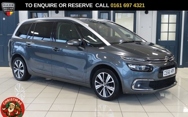 Used 2016 GREY CITROEN GRAND C4 PICASSO MPV 1.6 BlueHDi Flair MPV 5dr Diesel Manual Euro 6 (s/s) (120 ps) (reg. 2016-09-16) for sale in Manchester