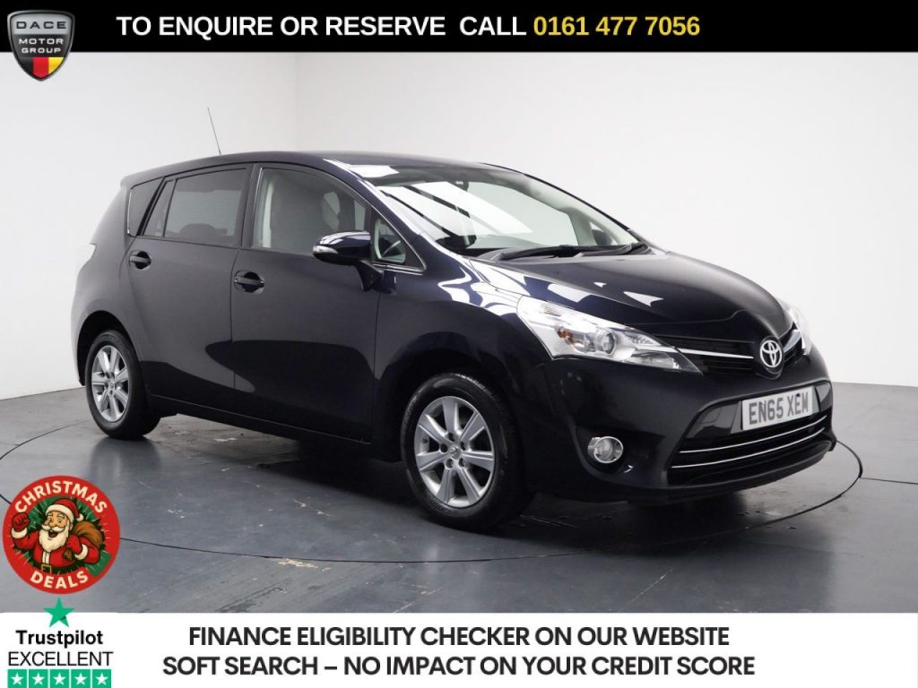 Used 2016 GREY TOYOTA VERSO MPV 1.6 V-Matic Icon MPV 5dr Petrol Manual Euro 6 (132 ps) (reg. 2016-01-30) for sale in Stockport