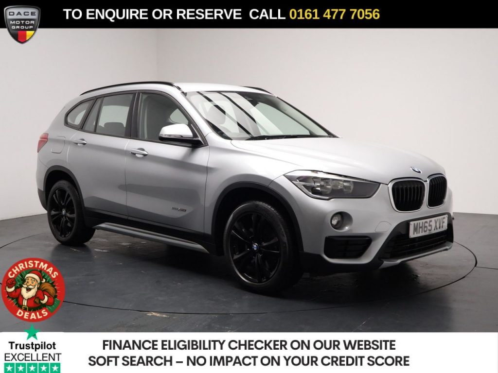 Used 2016 SILVER BMW X1 SUV 2.0 20i Sport SUV 5dr Petrol Auto xDrive Euro 6 (s/s) (192 ps) (reg. 2016-01-25) for sale in Stockport