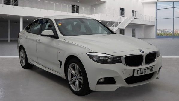 Used 2016 WHITE BMW 3 SERIES GRAN TURISMO Hatchback 3.0 335d M Sport GT 5dr Diesel Auto xDrive Euro 6 (s/s) (313 ps) (reg. 2016-03-31) for sale in Manchester