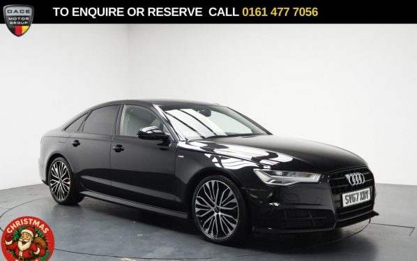 Used 2017 BLACK AUDI A6 SALOON Saloon 2.0 TDI ultra Black Edition Saloon 4dr Diesel S Tronic Euro 6 (s/s) (190 ps) (reg. 2017-11-30) for sale in Stockport