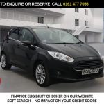 Used 2017 BLACK FORD FIESTA Hatchback 1.0T EcoBoost Titanium X Hatchback 5dr Petrol Manual Euro 6 (s/s) (100 ps) (reg. 2017-01-26) for sale in Stockport