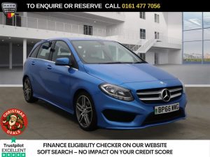 Used 2017 BLUE MERCEDES-BENZ B-CLASS MPV 2.1 B200d AMG Line MPV 5dr Diesel 7G-DCT Euro 6 (s/s) (136 ps) (reg. 2017-01-23) for sale in Stockport