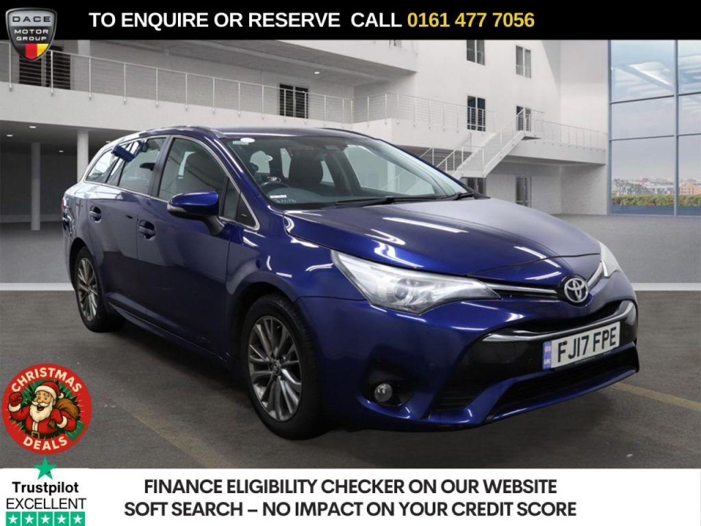 Used 2017 BLUE TOYOTA AVENSIS Estate 2.0 D-4D Business Edition Touring Sports 5dr Diesel Manual Euro 6 (s/s) (143 ps) (reg. 2017-03-01) for sale in Stockport