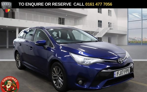 Used 2017 BLUE TOYOTA AVENSIS Estate 2.0 D-4D Business Edition Touring Sports 5dr Diesel Manual Euro 6 (s/s) (143 ps) (reg. 2017-03-01) for sale in Stockport
