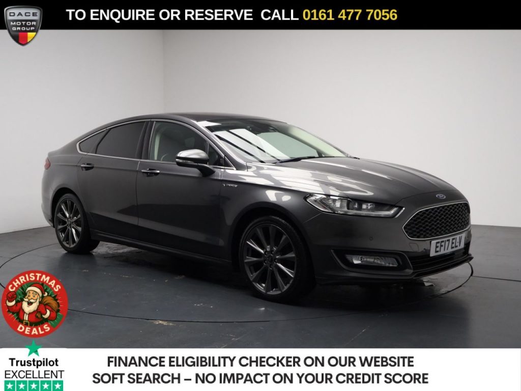 Used 2017 GREY FORD MONDEO Hatchback 2.0 TDCi Duratorq Vignale Hatchback 5dr Diesel Manual Euro 6 (s/s) (180 ps) (reg. 2017-05-30) for sale in Stockport