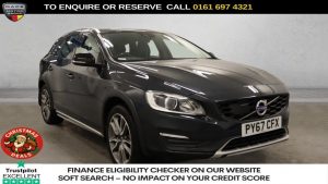 Used 2017 GREY VOLVO V60 CROSS COUNTRY Estate 2.0 D3 Lux Nav Estate 5dr Diesel Manual Euro 6 (s/s) (150 ps) (reg. 2017-12-29) for sale in Manchester