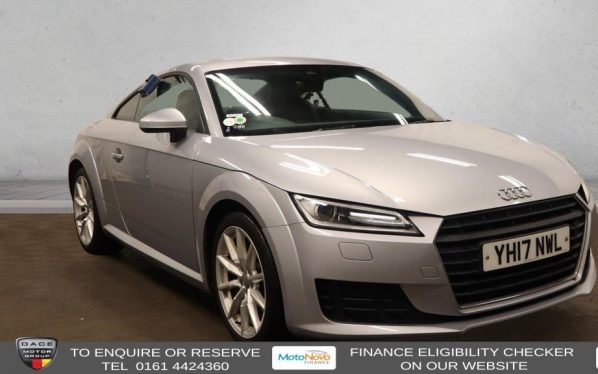 Used 2017 SILVER AUDI TT Coupe 2.0 TFSI Sport Coupe 3dr Petrol S Tronic Euro 6 (s/s) (230 ps) (reg. 2017-03-20) for sale in Altrincham