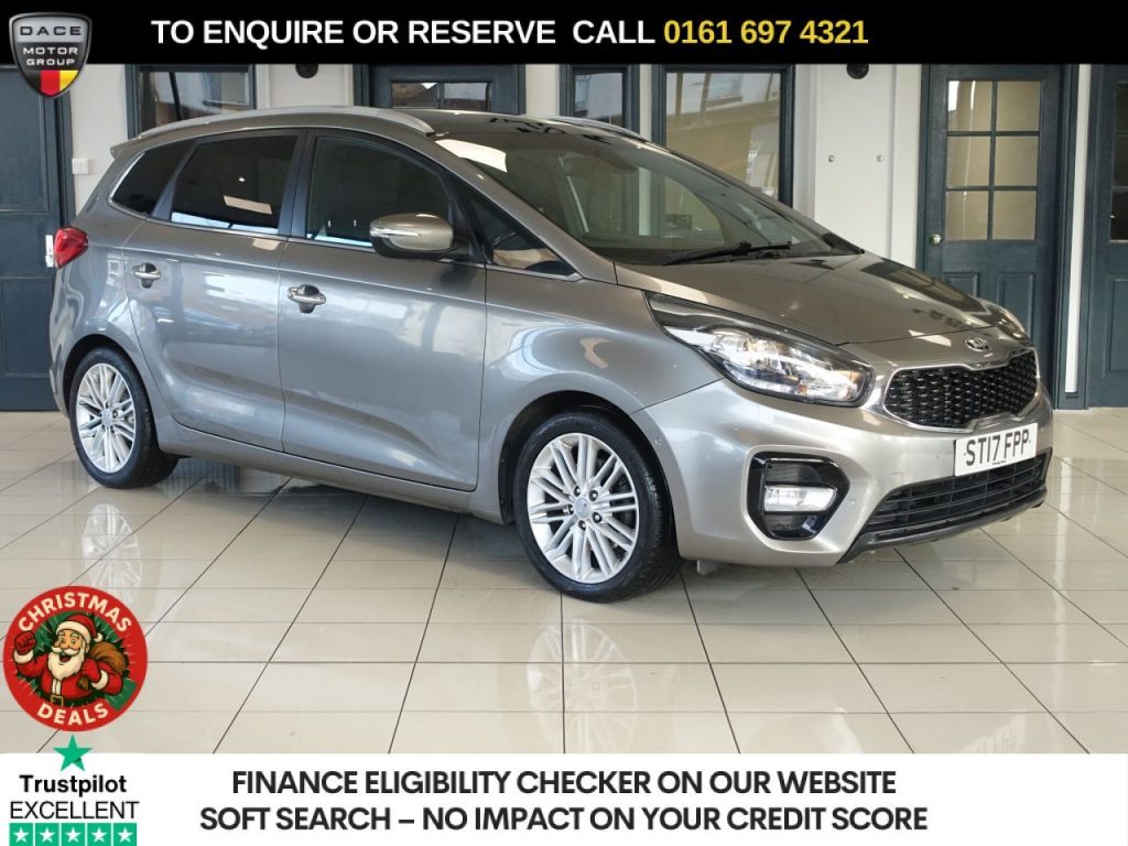 Used 2017 SILVER KIA CARENS MPV 1.7 CRDi 4 MPV 5dr Diesel DCT Euro 6 (s/s) (139 bhp) (reg. 2017-03-31) for sale in Manchester