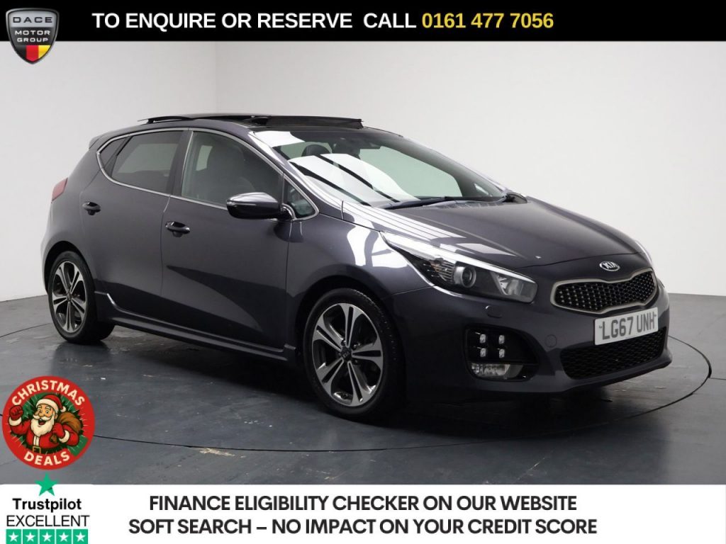 Used 2017 SILVER KIA CEED Hatchback 1.0 T-GDi GT-Line S Hatchback 5dr Petrol Manual Euro 6 (s/s) (118 bhp) (reg. 2017-09-22) for sale in Stockport