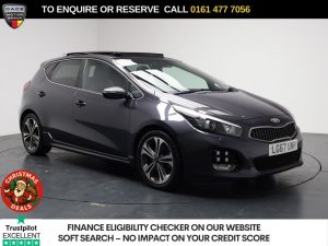 Used 2017 SILVER KIA CEED Hatchback 1.0 T-GDi GT-Line S Hatchback 5dr Petrol Manual Euro 6 (s/s) (118 bhp) (reg. 2017-09-22) for sale in Stockport