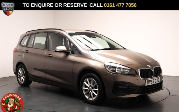 Used 2018 BEIGE BMW 2 Series GRAN TOURER MPV 1.5 218i SE MPV 5dr Petrol Manual Euro 6 (s/s) (140 ps) (reg. 2018-11-16) for sale in Stockport