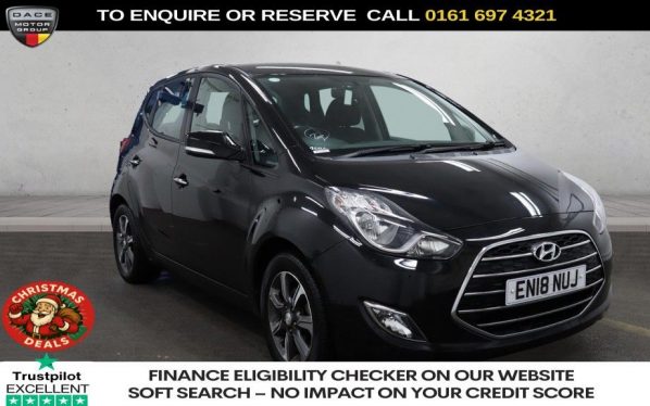 Used 2018 BLACK HYUNDAI IX20 Hatchback 1.6 SE Nav Hatchback 5dr Petrol Auto Euro 6 (125 ps) (reg. 2018-07-31) for sale in Manchester