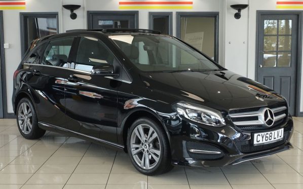 Used 2018 BLACK MERCEDES-BENZ B-CLASS MPV 1.6 B180 Exclusive Edition (Plus) MPV 5dr Petrol Manual Euro 6 (s/s) (122 ps) (reg. 2018-12-27) for sale in Altrincham