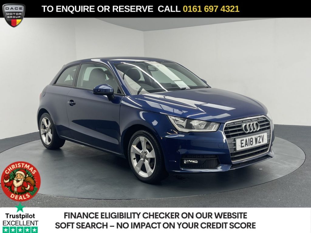 Used 2018 BLUE AUDI A1 Hatchback 1.0 TFSI Sport Hatchback 3dr Petrol Manual Euro 6 (s/s) (95 ps) (reg. 2018-05-25) for sale in Manchester