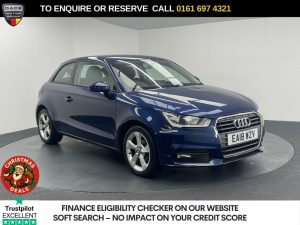 Used 2018 BLUE AUDI A1 Hatchback 1.0 TFSI Sport Hatchback 3dr Petrol Manual Euro 6 (s/s) (95 ps) (reg. 2018-05-25) for sale in Manchester