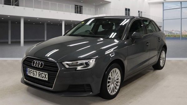 Used 2018 GREY AUDI A3 Hatchback 1.0 TFSI SE Technik Sportback 5dr Petrol Manual Euro 6 (s/s) (116 ps) (reg. 2018-02-15) for sale in Manchester