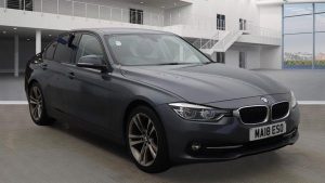 Used 2018 GREY BMW 3 SERIES Saloon 2.0 320d ED Sport Saloon 4dr Diesel Auto Euro 6 (s/s) (163 ps) (reg. 2018-03-22) for sale in Manchester
