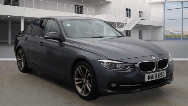 Used 2018 GREY BMW 3 SERIES Saloon 2.0 320d ED Sport Saloon 4dr Diesel Auto Euro 6 (s/s) (163 ps) (reg. 2018-03-22) for sale in Manchester