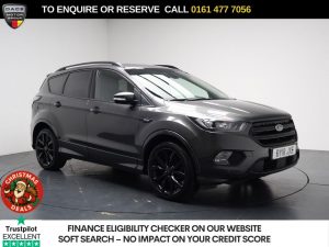 Used 2018 GREY FORD KUGA SUV 1.5T EcoBoost ST-Line SUV 5dr Petrol Manual Euro 6 (s/s) (150 ps) (reg. 2018-03-20) for sale in Stockport