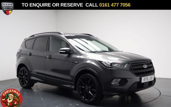 Used 2018 GREY FORD KUGA SUV 1.5T EcoBoost ST-Line SUV 5dr Petrol Manual Euro 6 (s/s) (150 ps) (reg. 2018-03-20) for sale in Stockport