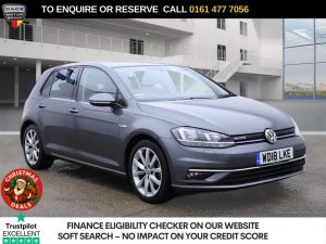 Used 2018 GREY VOLKSWAGEN GOLF Hatchback 1.5 TSI EVO GT Hatchback 5dr Petrol DSG Euro 6 (s/s) (130 ps) (reg. 2018-06-21) for sale in Stockport