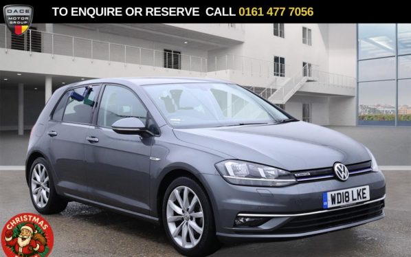 Used 2018 GREY VOLKSWAGEN GOLF Hatchback 1.5 TSI EVO GT Hatchback 5dr Petrol DSG Euro 6 (s/s) (130 ps) (reg. 2018-06-21) for sale in Stockport