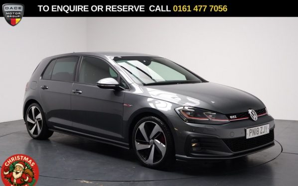 Used 2018 GREY VOLKSWAGEN GOLF Hatchback 2.0 TSI GTI Hatchback 5dr Petrol DSG Euro 6 (s/s) (230 ps) (reg. 2018-03-01) for sale in Stockport