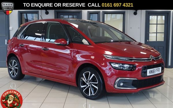 Used 2018 RED CITROEN C4 PICASSO MPV 1.6 BlueHDi Flair MPV 5dr Diesel Manual Euro 6 (s/s) (120 ps) (reg. 2018-03-31) for sale in Manchester