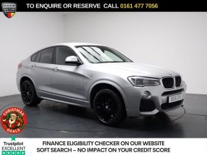 Used 2018 SILVER BMW X4 SUV 2.0 20d M Sport SUV 5dr Diesel Auto xDrive Euro 6 (s/s) (190 ps) (reg. 2018-03-21) for sale in Stockport