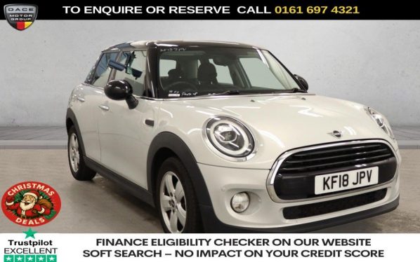 Used 2018 SILVER MINI HATCH Hatchback 1.5 Cooper Hatchback 5dr Petrol Manual Euro 6 (s/s) (136 ps) (reg. 2018-05-03) for sale in Manchester