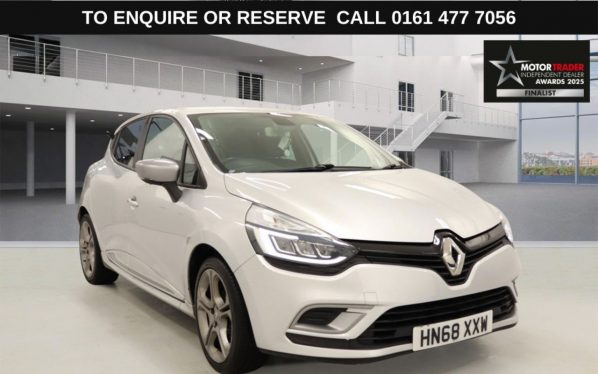 Used 2018 SILVER RENAULT CLIO Hatchback 0.9 TCe GT Line Hatchback 5dr Petrol Manual Euro 6 (s/s) (90 ps) (reg. 2018-12-05) for sale in Stockport