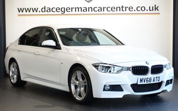 Used 2018 WHITE BMW 3 SERIES Saloon 2.0 320i M Sport Saloon 4dr Petrol Auto Euro 6 (s/s) (184 ps) (reg. 2018-10-31) for sale in Altrincham