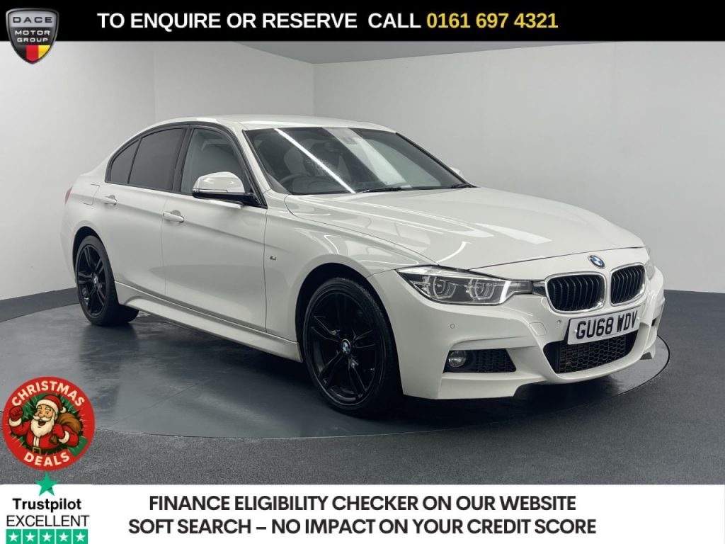 Used 2018 WHITE BMW 3 SERIES Saloon 3.0 330d M Sport Saloon 4dr Diesel Auto xDrive Euro 6 (s/s) (258 ps) (reg. 2018-09-19) for sale in Manchester