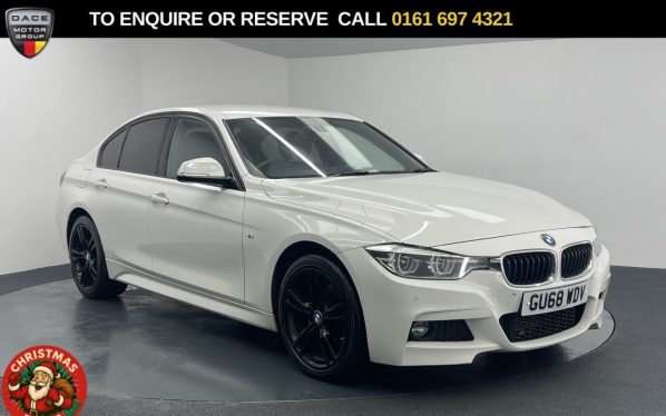 Used 2018 WHITE BMW 3 SERIES Saloon 3.0 330d M Sport Saloon 4dr Diesel Auto xDrive Euro 6 (s/s) (258 ps) (reg. 2018-09-19) for sale in Manchester