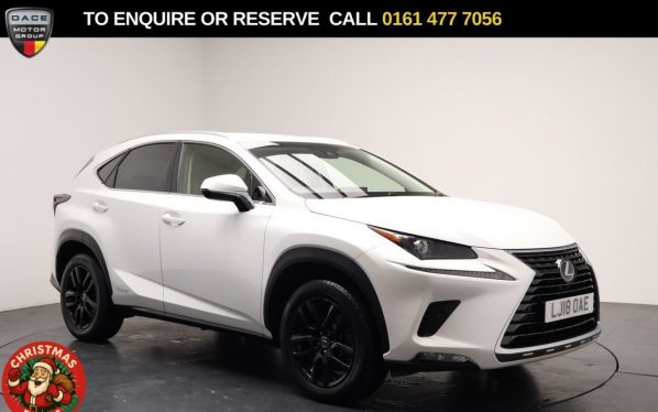 Used 2018 WHITE LEXUS NX SUV 2.5 300h Luxury SUV 5dr Petrol Hybrid E-CVT 4WD Euro 6 (s/s) (197 ps) (reg. 2018-04-30) for sale in Stockport